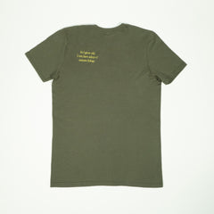 Poem T-Shirt - Army Green